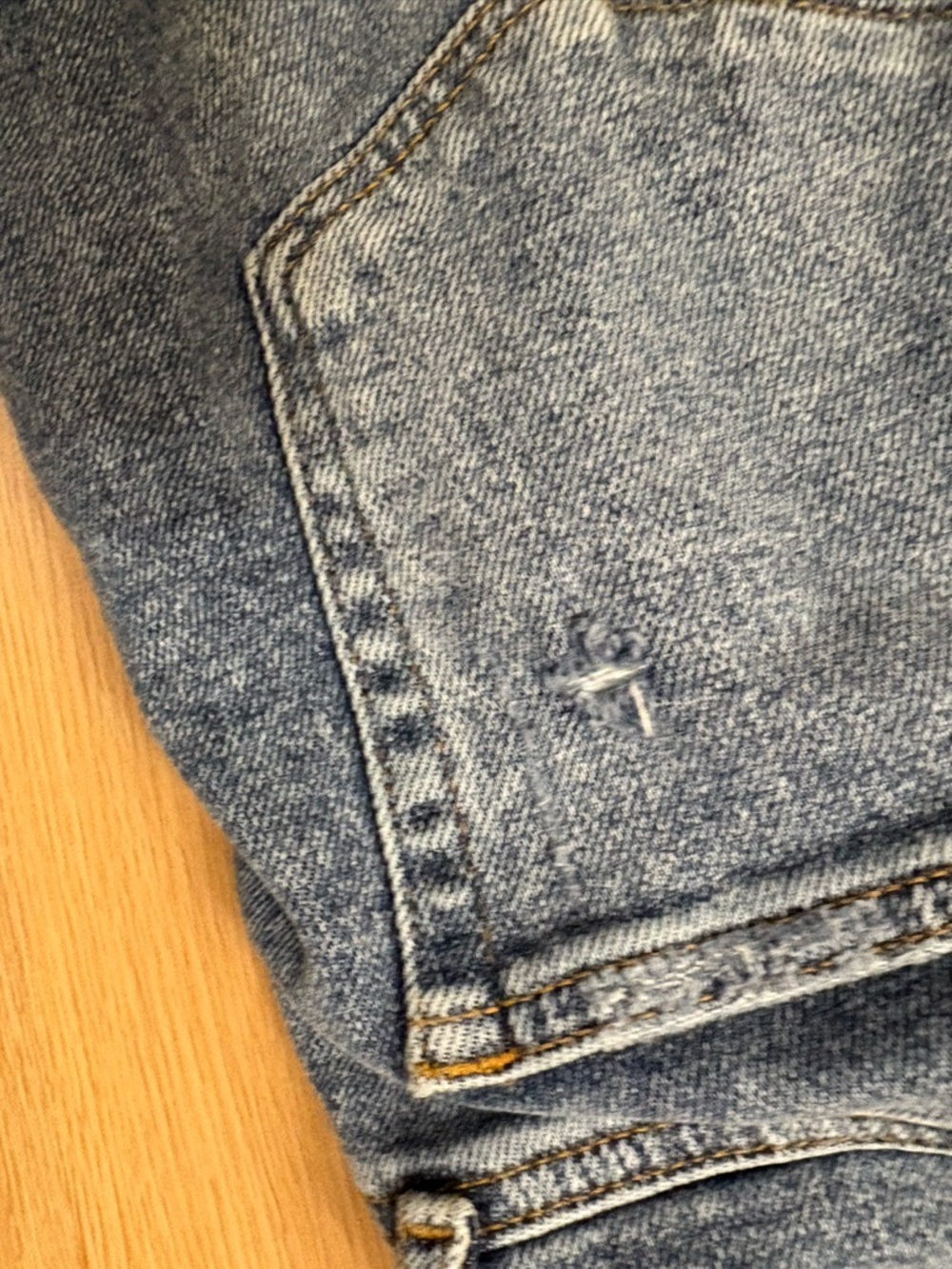 LOFT Indigo Distressed High-Rise Skinny Jeans - Picture 13 of 15